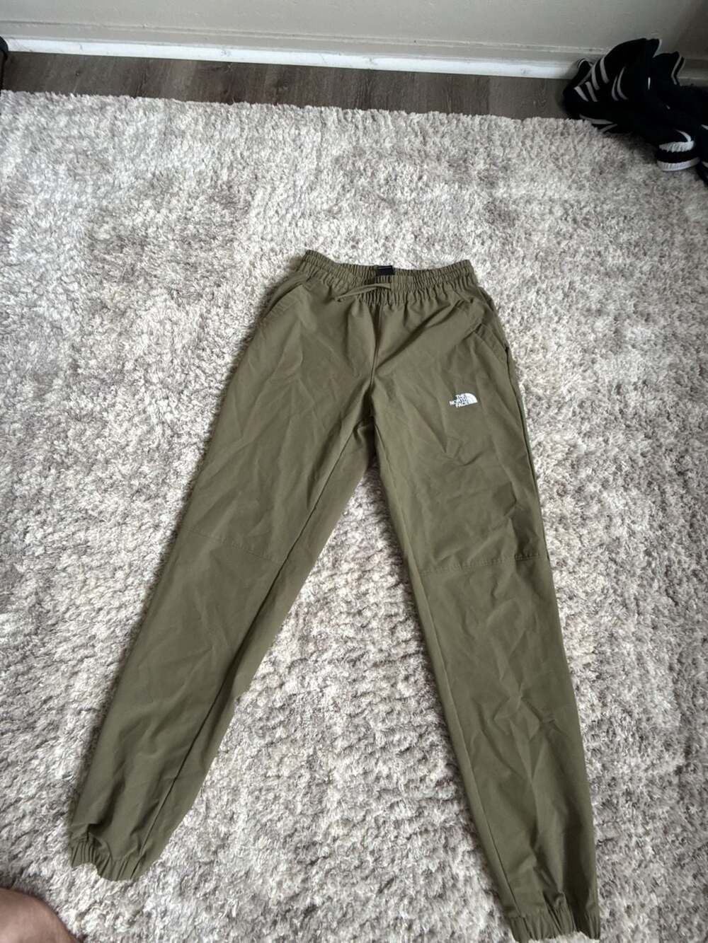 The North Face Olive Green Wind Pants Joggers